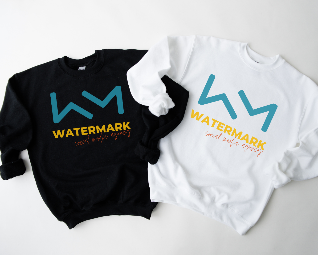 Watermark Logo Unisex Crewneck