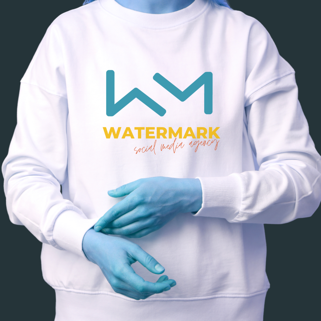 Watermark Logo Unisex Crewneck