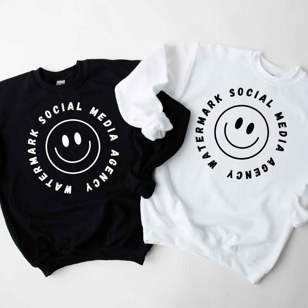 Watermark Smile Unisex Crewneck